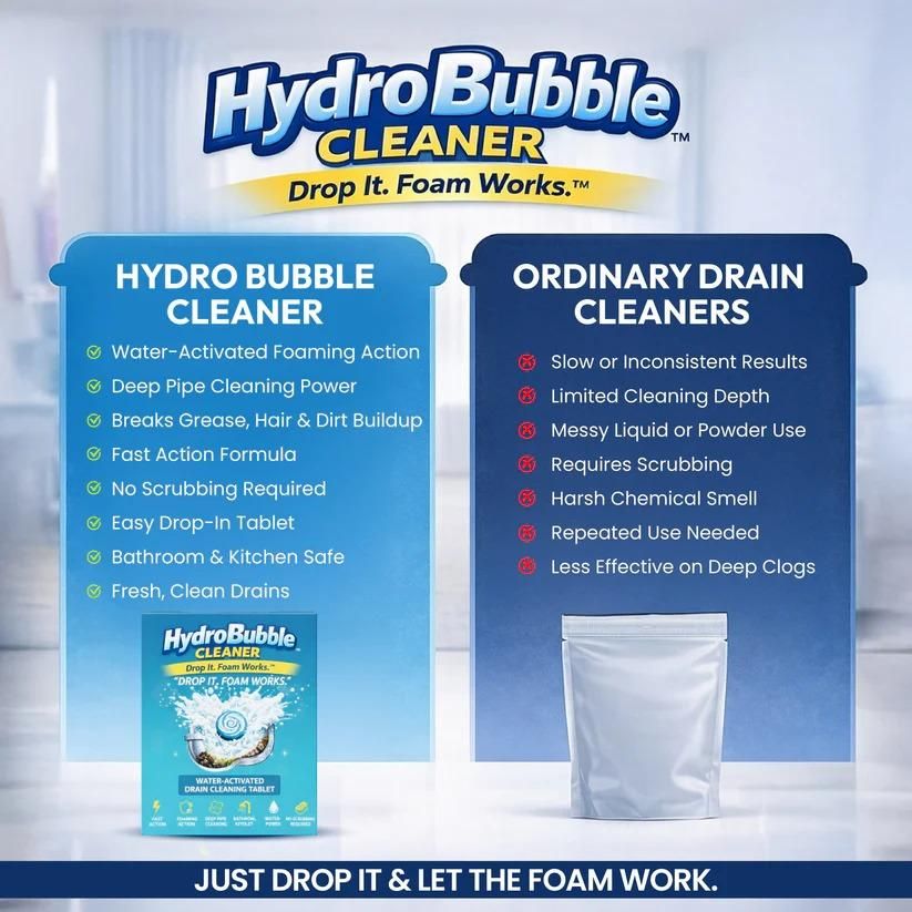 Hydro Bubble Cleaner Tablets Pack of 2